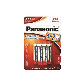 PANASONIC LR03PPG/6BP 4+2F 1,5V AAA/mikro tartós alkáli elem 6 db/csomag LR03PPG-6BP4-2-PAN small