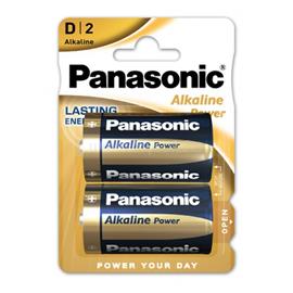 PANASONIC tartós elem LR20, alkáli, 2db/csomag LR20APB-2BP small