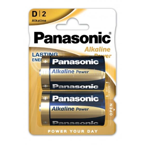 PANASONIC LR20APB/2BP 1,5V D/góliát tartós alkáli elem 2 db/csomag