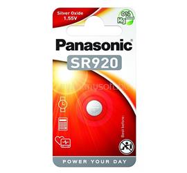 PANASONIC óraelem SR920, ezüst-oxid, 1db/csomag SR-920EL/1B small