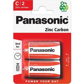 PANASONIC RedZinc R14RZ/2BP C/baby cink-mangán tartós elem 2 db/csomag R14R-2BP small