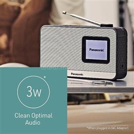 PANASONIC RF-D15EG-K hordozható DAB+ rádió Bluetooth-kapcsolattal RF-D15EG-K small