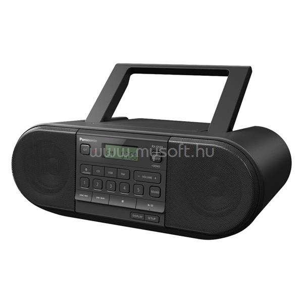 PANASONIC RX-D550E-K Bluetooth fekete CD-s rádió
