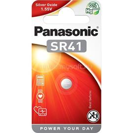 PANASONIC SR-41 1,55V ezüst-oxid gombelem 1db/csomag SR41EL-1B small