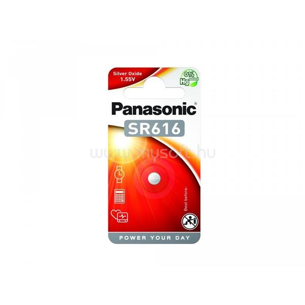 PANASONIC SR-616 1,55V ezüst-oxid óraelem 1db/csomag