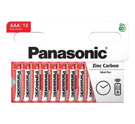 PANASONIC tartós elem AAA, cink-karbon, 12db/csomag R03RZ-12HH small