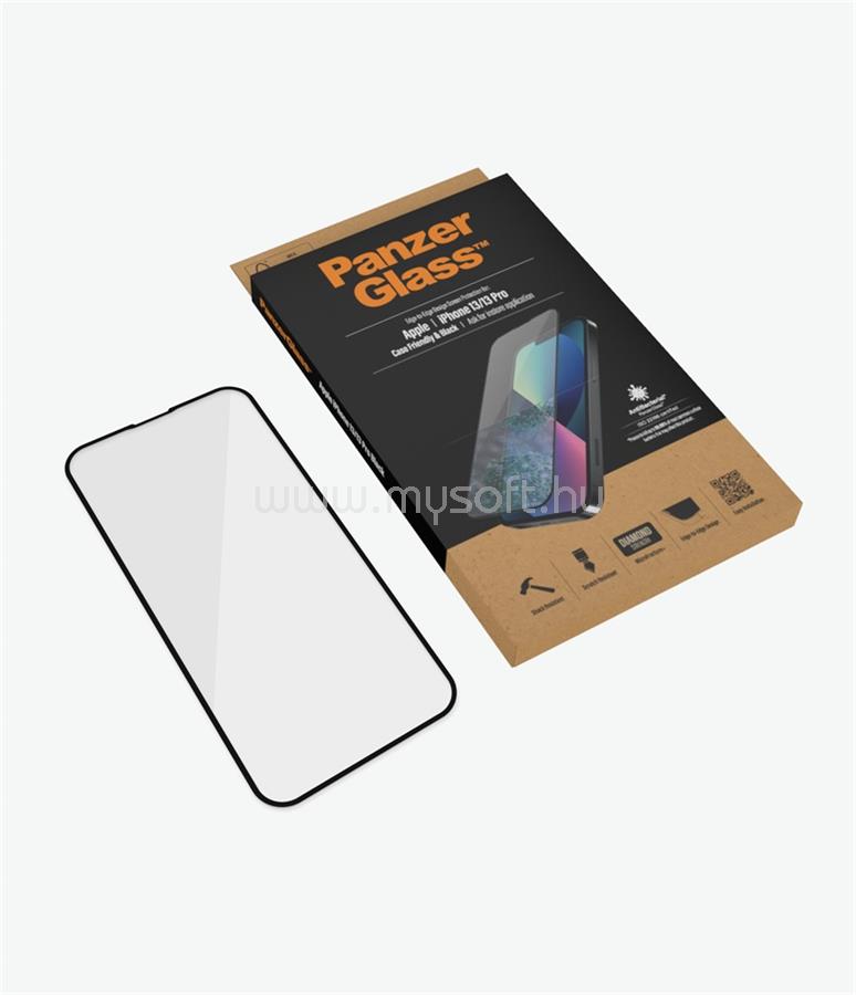 PANZERGLASS Apple iPhone 12 mini Case Friendly AB, Black