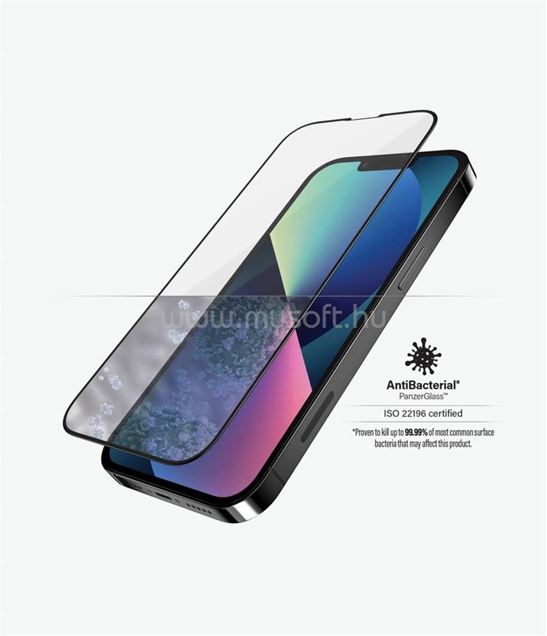 PANZERGLASS Apple iPhone 13 Pro Max Case Friendly AB, Black