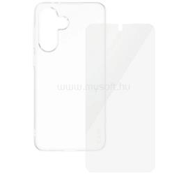 PANZERGLASS PANZERGLASS CARE FASHION 2IN1 szilikon telefonvédő ütésállóság, légpárnás keret + képernyővédő üveg, ÁTLÁTSZÓ PANZERGLASS_CRRCANUG38380 small
