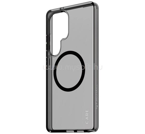 PANZERGLASS PANZERGLASS CARE FLAGSHIP URBAN COMBAT SMOKEY CASE szilikon telefonvédő ütésállóság, wireless, FEKETE