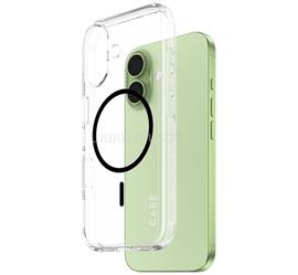 PANZERGLASS iPhone 17 PANZERGLASS CARE FLAGSHIP URBAN EXPLORER CASE szilikon telefonvédő ütésállóság, MagSafe, ÁTLÁTSZÓ/FEKETE PANZERGLASS_CR85101 small