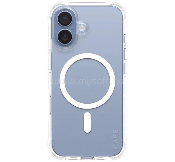 PANZERGLASS iPhone 17 PANZERGLASS CARE SAMBA szilikon telefonvédő ütésállóság, MagSafe, ÁTLÁTSZÓ