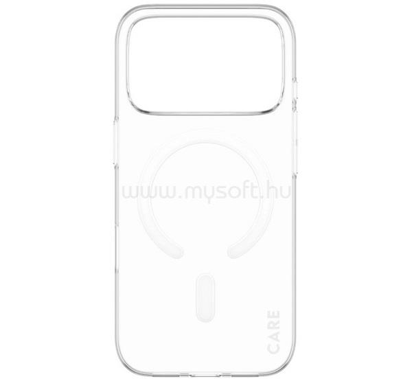 PANZERGLASS iPhone 18 Pro / 17 Pro PANZERGLASS CARE SL1M szilikon telefonvédő ultravékony, MagSafe, ÁTLÁTSZÓ