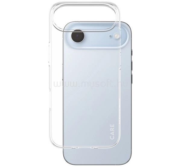 PANZERGLASS iPhone Air PANZERGLASS CARE SLIM X-RAY szilikon telefonvédő ütésállóság, kameravédő, ÁTLÁTSZÓ