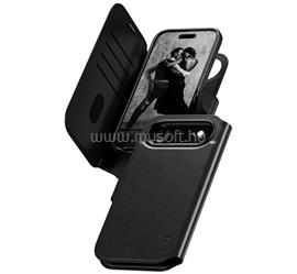 PANZERGLASS iPhone Air PANZERGLASS CARE TANGO 2-IN-1 tok álló, bőr hatású FLIP, kivehető telefonvédő, FEKETE PANZERGLASS_CR78108 small