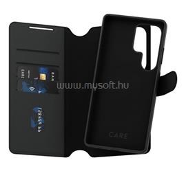 PANZERGLASS Samsung S25 Ultra PANZERGLASS CARE TANGO 2-IN-1 tok álló, bőr hatású FLIP, kivehető telefonvédő, FEKETE PANZERGLASS_CRRFTWLG38488 small