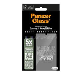 PANZERGLASS Samsung S25 Ultra PANZERGLASS CERAMIC képernyővédő üveg 3D, 9H, ÁTLÁTSZÓ PANZERGLASS_PGRUWFCG38488 small