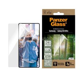 PANZERGLASS Samsung S25 Ultra PANZERGLASS ECO MATRIX képernyővédő üveg flexibilis, karcálló + segédkeret, ÁTLÁTSZÓ PANZERGLASS_PGRMUWFG38488 small