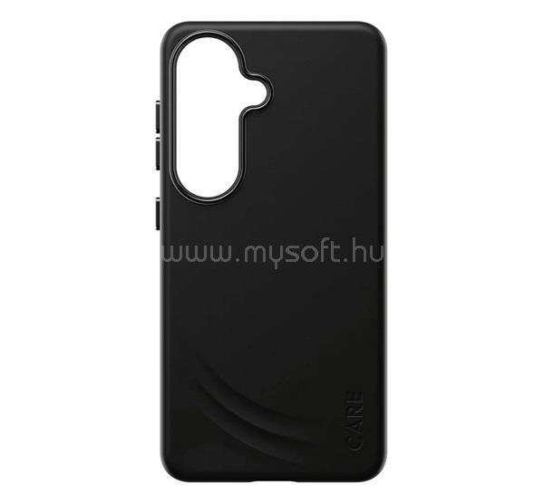 PANZERGLASS Samsung S26 PANZERGLASS Flow szilikon telefonvédő ütésállóság, wireless, FEKETE