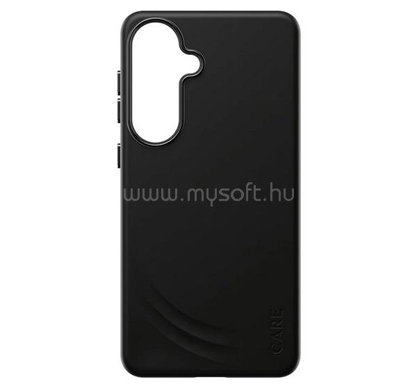 PANZERGLASS Samsung S26 Plus PANZERGLASS Flow szilikon telefonvédő ütésállóság, wireless, FEKETE