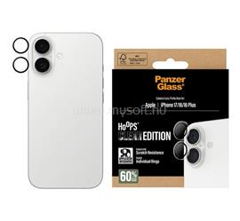 PANZERGLASS iPhone 17 / 16 Plus / 16 HOOPS CERAMIC kameravédő üveg 9H + segédkeret ÁTLÁTSZÓ PANZERGLASS_PG75123 small