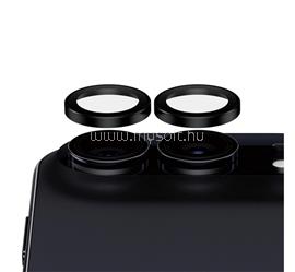 PANZERGLASS iPhone Duo PANZERGLASS HOOPS CERAMIC kameravédő üveg 9H + segédkeret FEKETE PANZERGLASS_PG29569 small