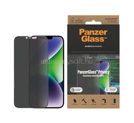 PANZERGLASS Samsung A57 5G PRIVACY ULTRA-WIDE FIT képernyővédő üveg 3D, betekintés védelem + segédkeret, FEKETE PANZERGLASS_PG31825 small