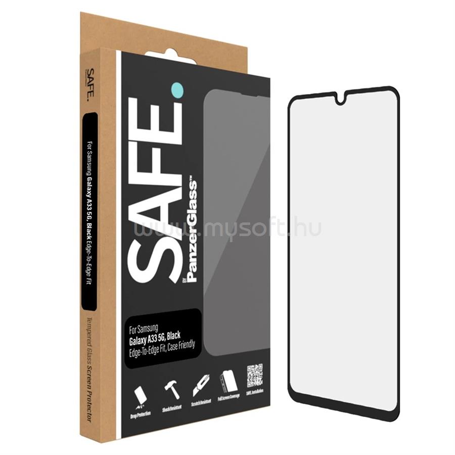 PANZERGLASS SAFE. Samsung Galaxy A03 core/A13 5G/A04s Case Friendly