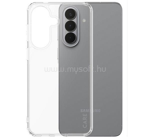 PANZERGLASS Samsung A57 5G PANZERGLASS CARE FLAGSHIP URBAN COMBAT CASE szilikon telefonvédő ütésállóság, kameravédő, ÁTLÁTSZÓ