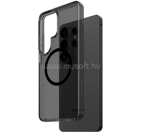PANZERGLASS Samsung S26 Ultra PANZERGLASS SMOKEY CASE szilikon telefonvédő ütésállóság, mágneses, FEKETE
