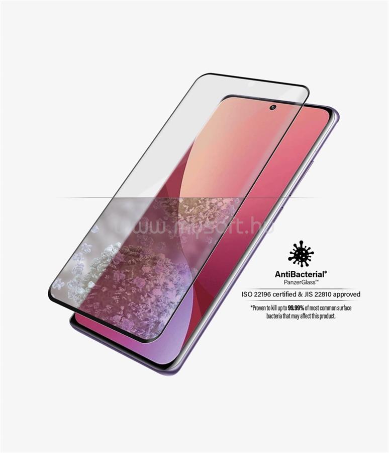 PANZERGLASS Xiaomi 12 Pro Case Friendly, Black AB fólia