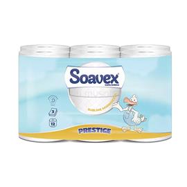 PAPERDI Toalettpapír 3 rétegű kistekercses 100% cellulóz 170 lap/tekercs 12 tekercs/csomag Soavex Maxi Prestige_Paperdi PAPERDI_54496 small