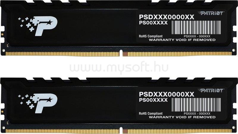 PATRIOT DIMM memória 2X16GB DDR5 5600MHz CL46 Premium Signature