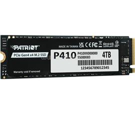 PATRIOT P410 4TB PCIe Gen 4 x4 M.2 SSD P410P4TBM28H small