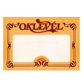 PD B/4 fekvő egyoldalas sárga/barna oklevél P1020-1101 small