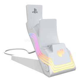 PDP 052-022-WH Afterglow Wave PlayStation 5 DualSense RGB kontroller töltőállomás (fehér) 052-022-WH small