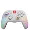 PDP Afterglow Wave Nintendo Switch RGB LED Lighting vezeték nélküli kontroller (fehér) 500-238-WH small