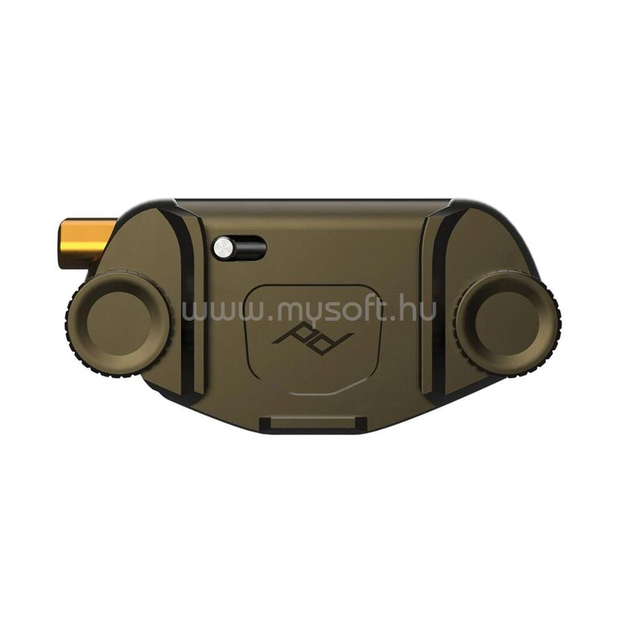 PEAK DESIGN CaptureR Camera Clip (v3) Algazöld - with Standard plateR