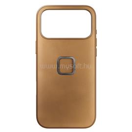 PEAK DESIGN Mobile Everyday Clarino Case iPhone 17 Pro Max - Tan M-MC-CE-BR-1 small