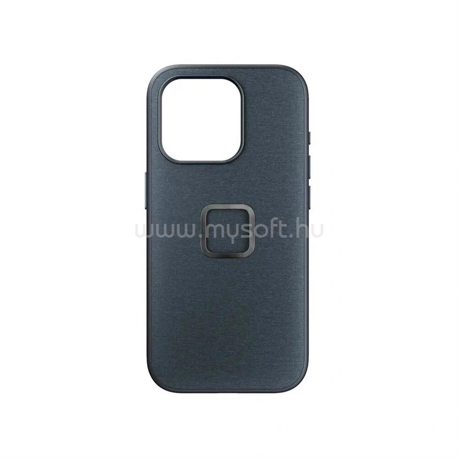 PEAK DESIGN Mobile Everyday Fabric Case iPhone 15 Pro Max V2 Éjkék