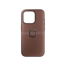 PEAK DESIGN Mobile Everyday Fabric Case iPhone 15 Pro Max V2 Vörös M-MC-BL-RD-2 small