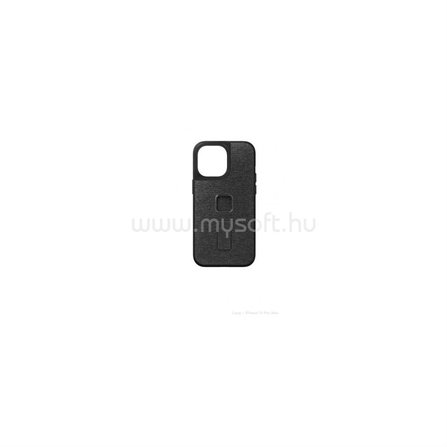 PEAK DESIGN Mobile Everyday Loop Case iPhone 14 Pro Max - Szénszürke