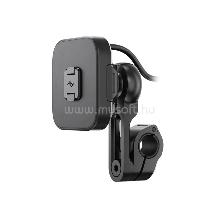 PEAK DESIGN Mobile Motorcycle Mount Mirror Mount: Charging Black