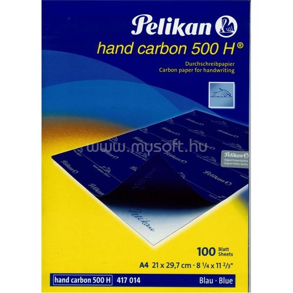 PELIKAN kézi 500H 100db kék indigó