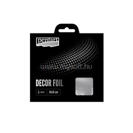 PENTART 14 x 14 cm 5 db/csomag ezüst dekorfólia PENTART_20737 small