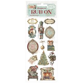 PENTART Alice in Christmas soldiers 10,2x21,6 cm kaparós matrica PENTART_48392 small