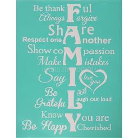 PENTART Family 21,5x27,5 cm szita stencil PENTART_41074 small