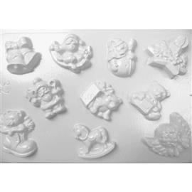 PENTART Karácsonyi 10 motívumos gipszkiöntő forma PENTART_24573 small