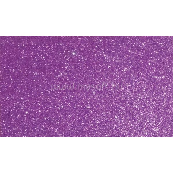 PENTART Kreatív 20x30cm öntapadós 2mm glitteres lila dekorgumilap