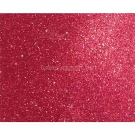 PENTART Kreatív 20x30cm öntapadós 2mm glitteres piros dekorgumilap PENTART_16464 small